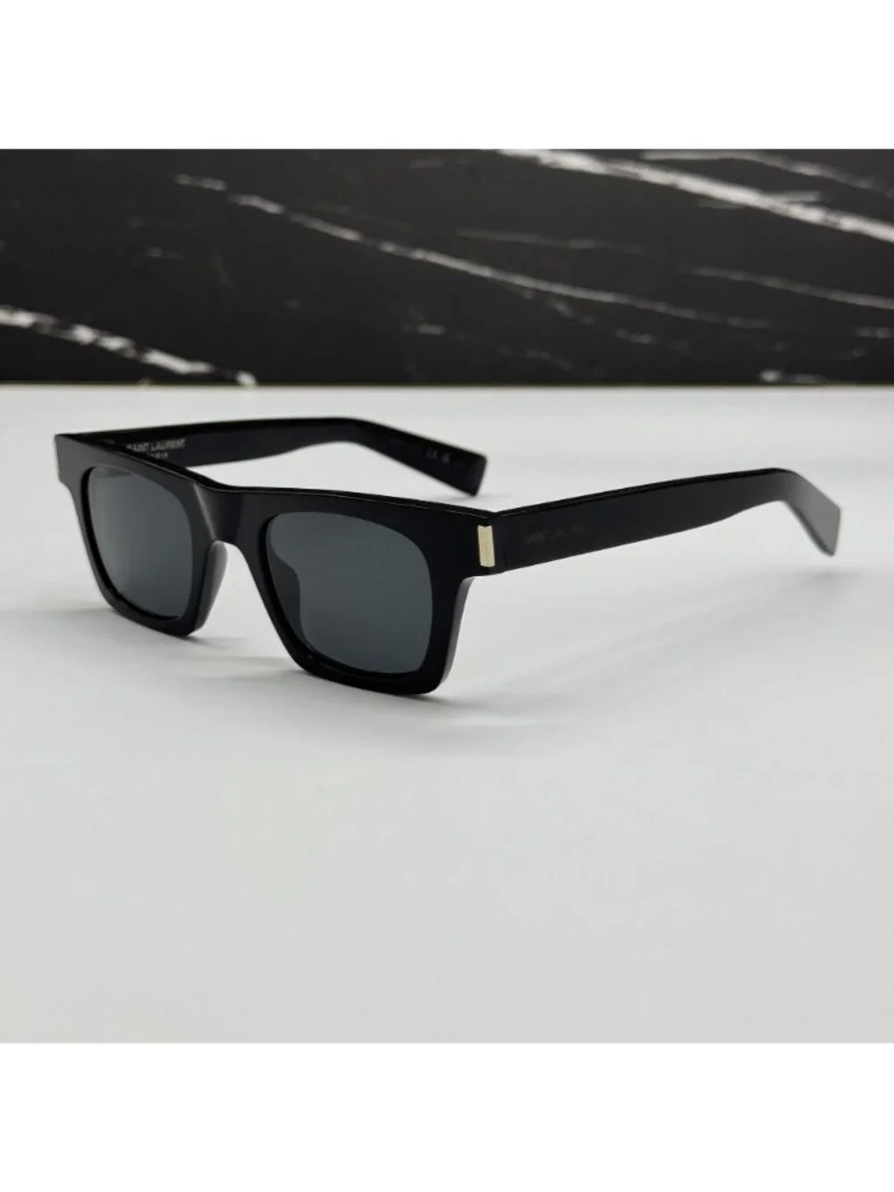 NWT Saint Laurent SL719 001 Black Unisex Sunglasses